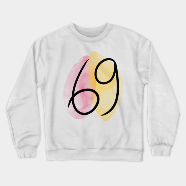 69 design Crewneck Sweatshirt by miamia